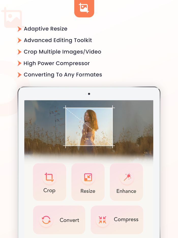 Image Video Crop Resize Tool