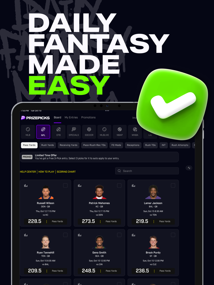 PrizePicks - Fantasy Game