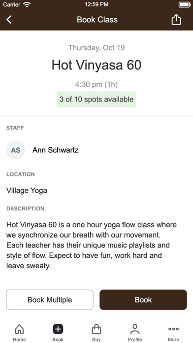 Village Yoga NJ Screenshot