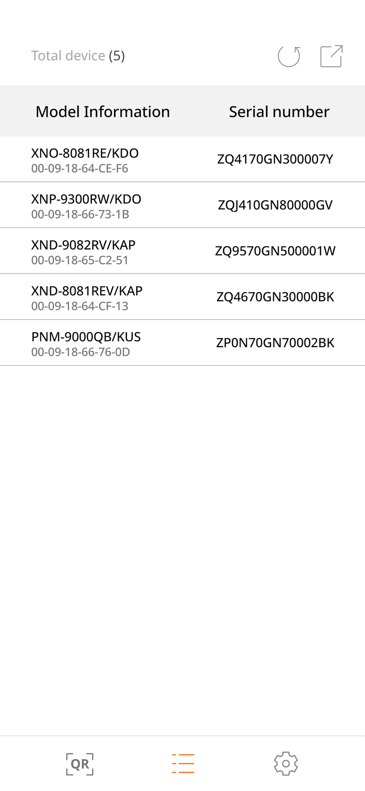 Wisenet QR Scanner