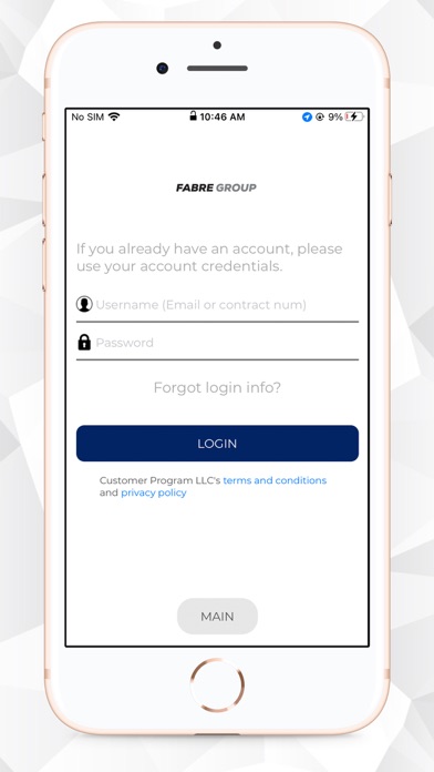 App screenshot