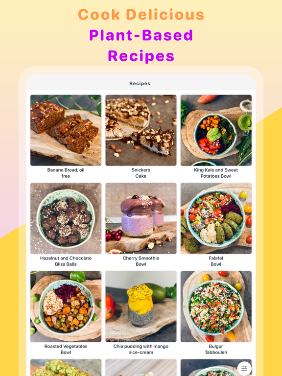 Screenshot #5 pour Healthy Vegan Food Recipes App