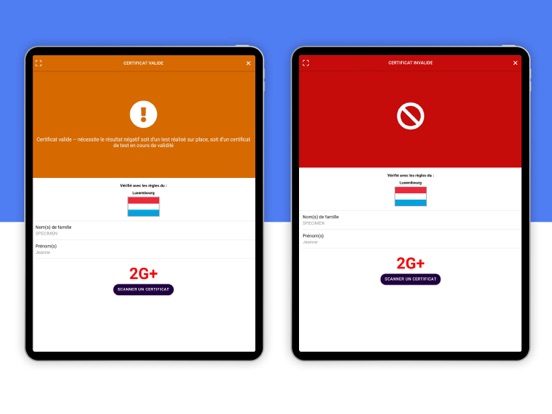 Screenshot #6 pour CovidCheck.lu