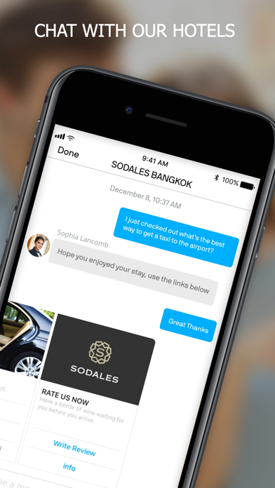 Sodales Hotels Screenshot