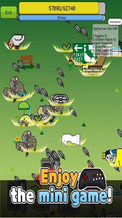 raising pigeons Screenshot
