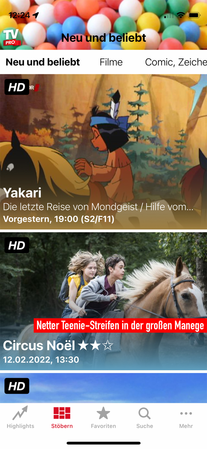 TV Pro Mediathek Kids ·