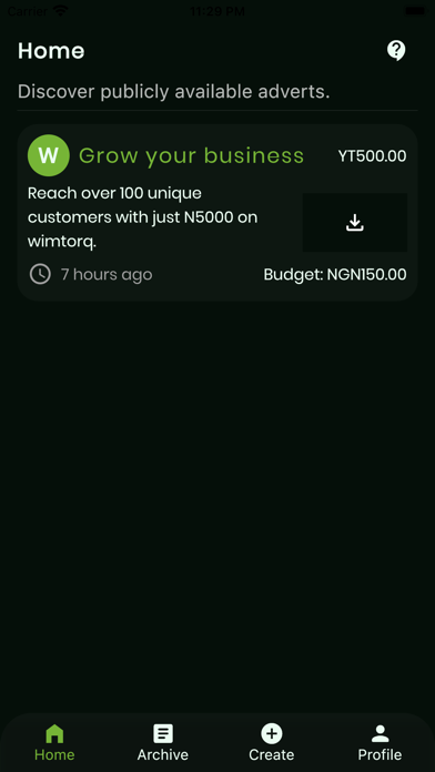 Wimtorq Screenshot