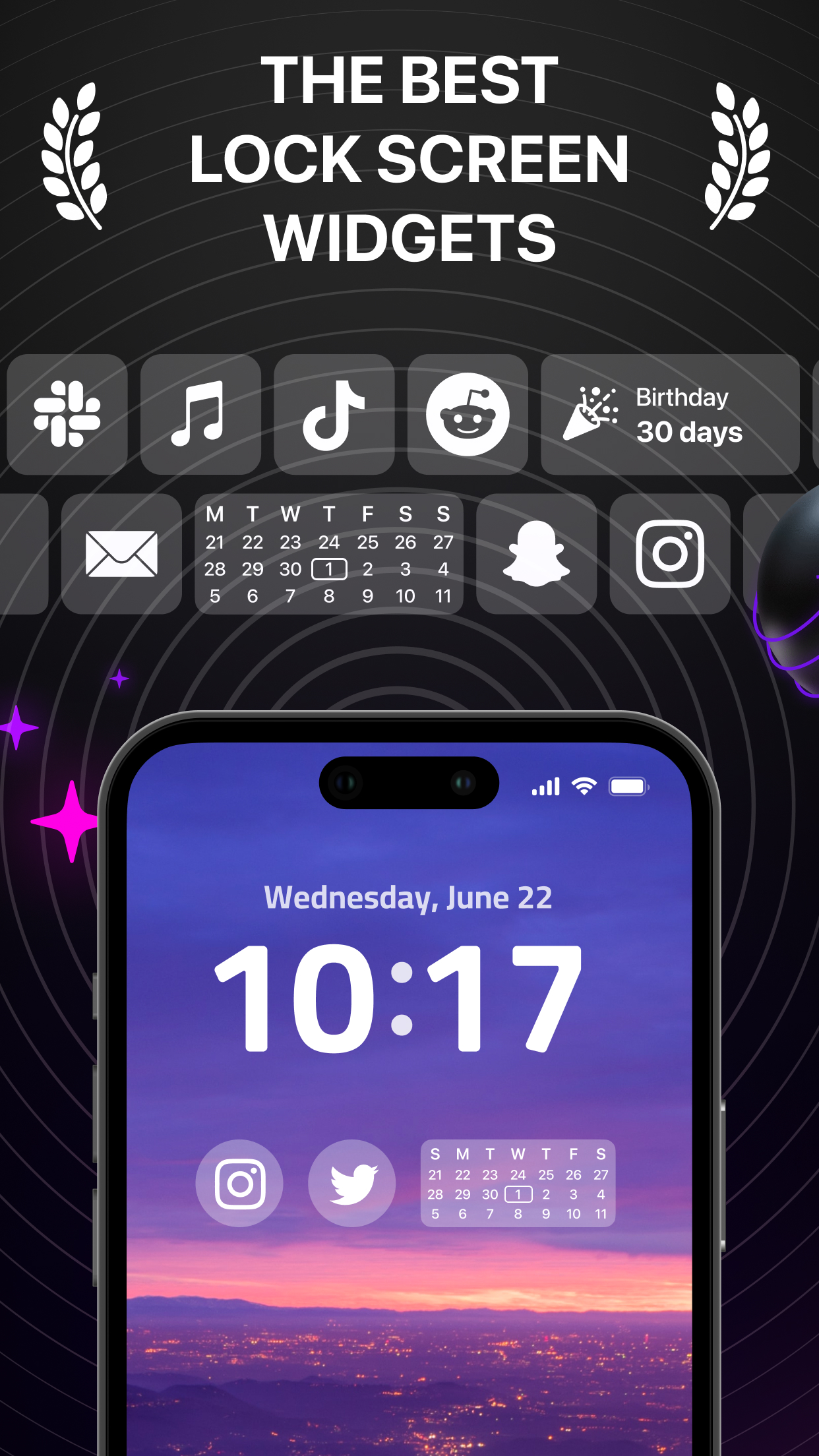 Lock Screen Widgets & Themes