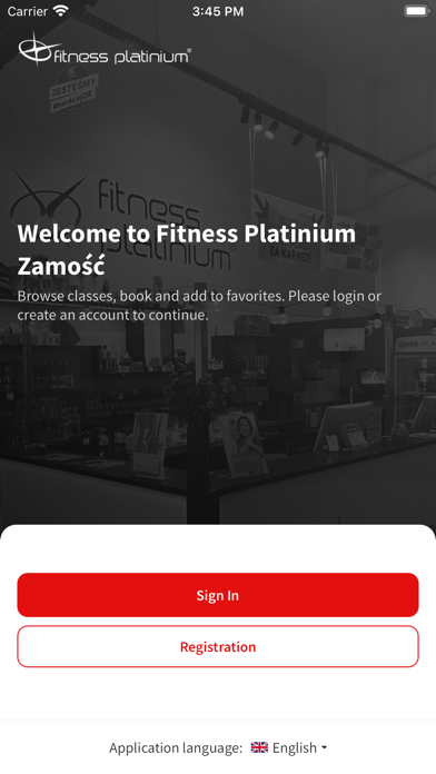 Fitness Platinium Zamość Screenshot