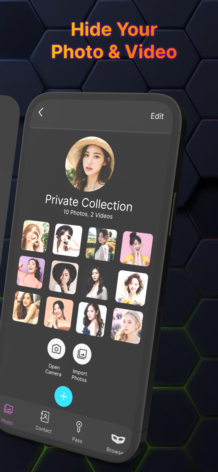 Safe Lock Private Photo Vault