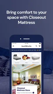 closeout mattress store iphone screenshot 1