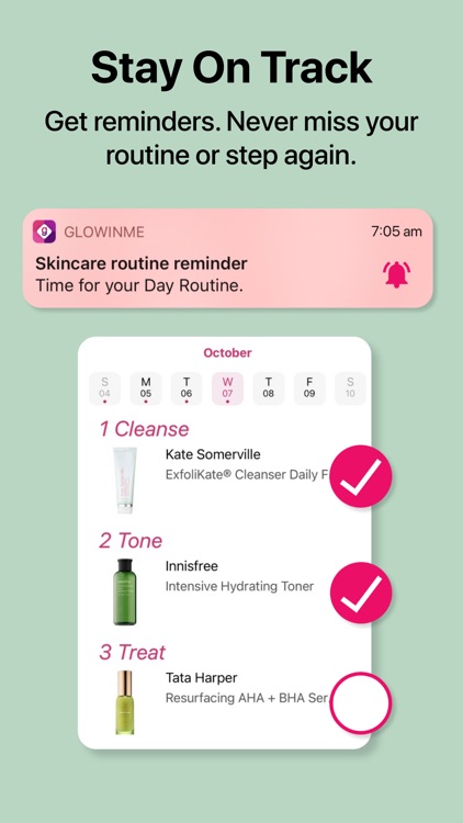 GlowinMe: Beauty Tracker screenshot-3