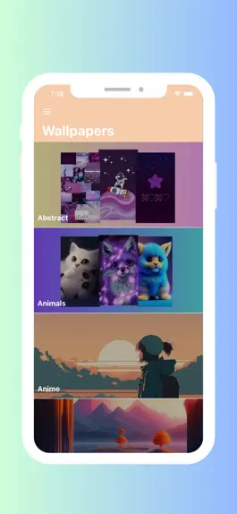 Game screenshot Cute Aesthetic Wallpapers apk