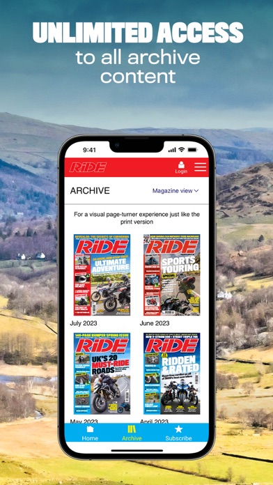 RiDE: Motorbike Gear & Reviews Screenshot