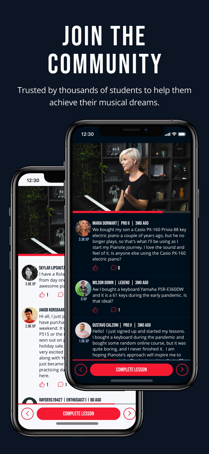 Pianote The Piano Lessons App