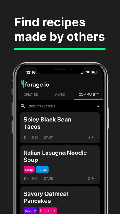 forage.io Screenshot