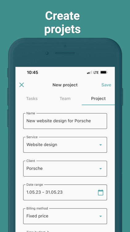Zorotime Work time tracking screenshot-4