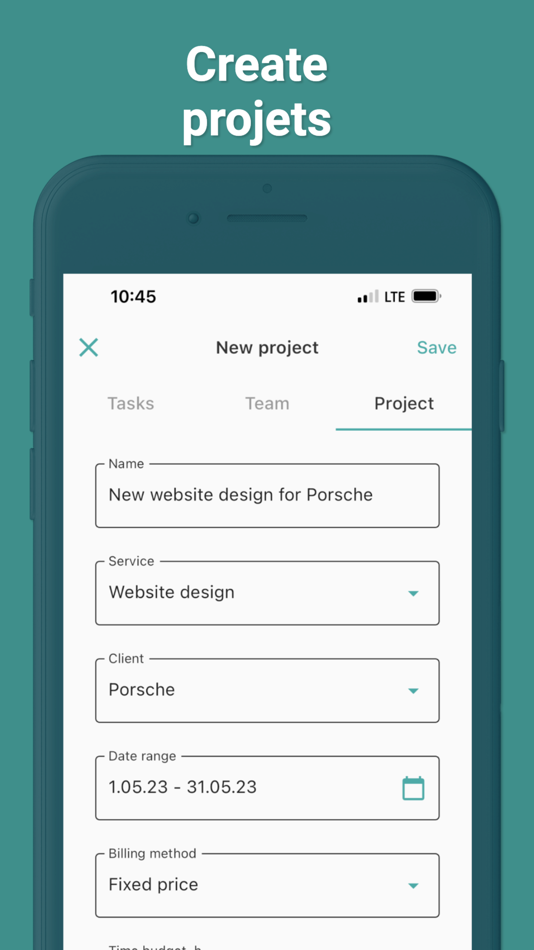 #5. Zorotime Work time tracking (iOS) 由: Zoro Corporation LLC