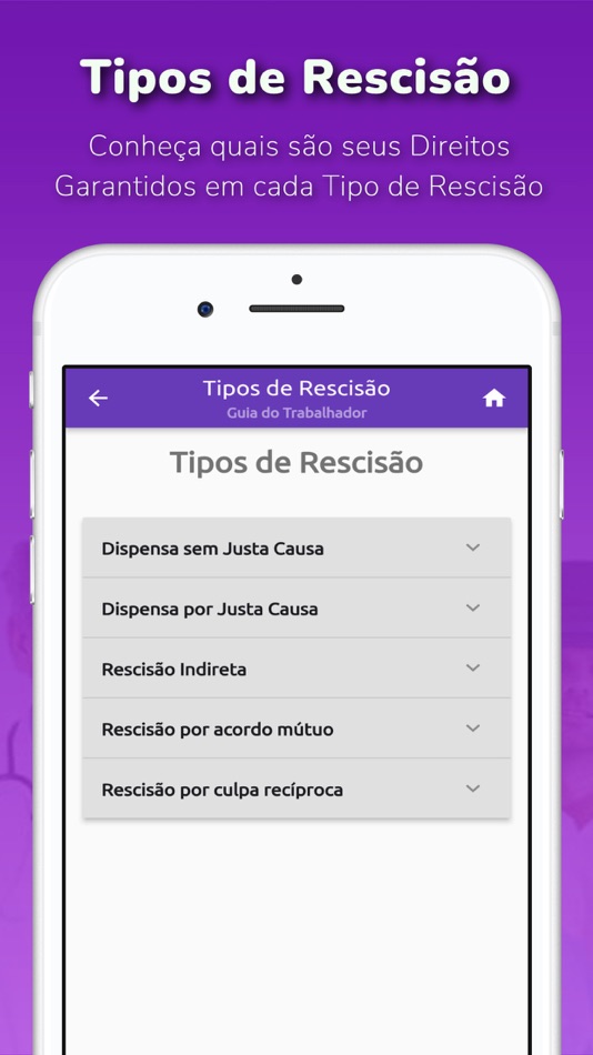 #5. Cálculo Rescisão CLT (iOS) 게시자: G PLUS - TECNOLOGIA DA INFORMACAO EIRELI