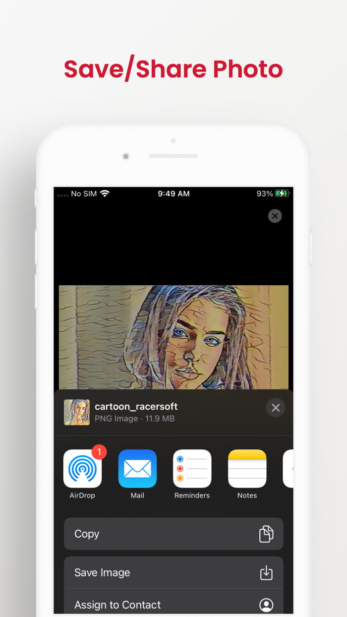 ToonApp AI cartoon art creator