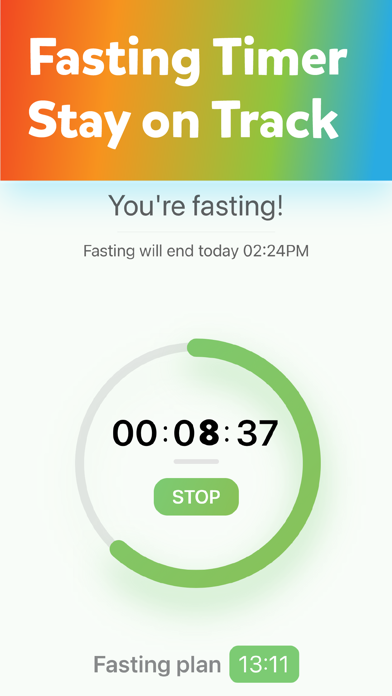 Screenshot #1 pour FastBuddy Intermittent Fasting