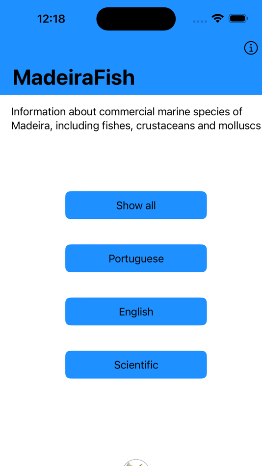 #3. MadeiraFish (iOS) Podle: AGENCIA REGIONAL PARA O DESENVOLVIMENTO DA INVESTIGACAO, TECNOLOGIA E INOVACAO - ASSOCIACAO