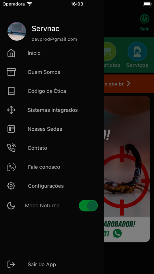 #9. App Servnac Colaborador (iOS) 由: Greendot LTDA