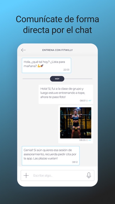 Entrena con FitWilly Screenshot