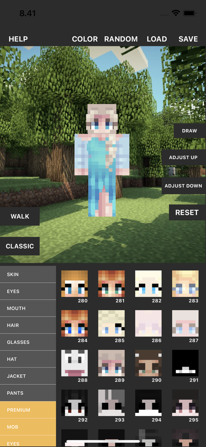 Custom Skin Creator
