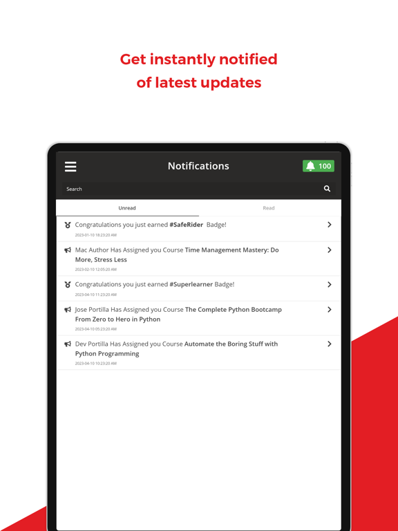 App screenshot