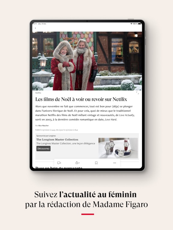 Screenshot #5 pour Madame Figaro, le news féminin