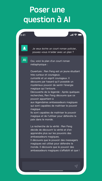 Screenshot #2 pour ChatAI  française - Secrétaire