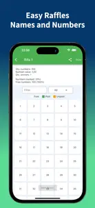 Easy Raffle: Names and Numbers screenshot #3 for iPhone