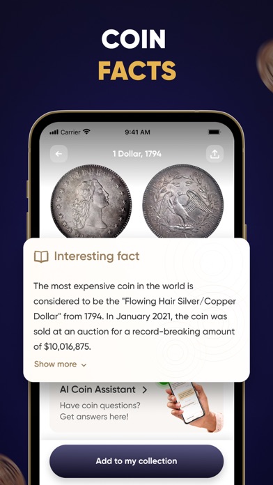 Coin Identifier - CoinScan Screenshot
