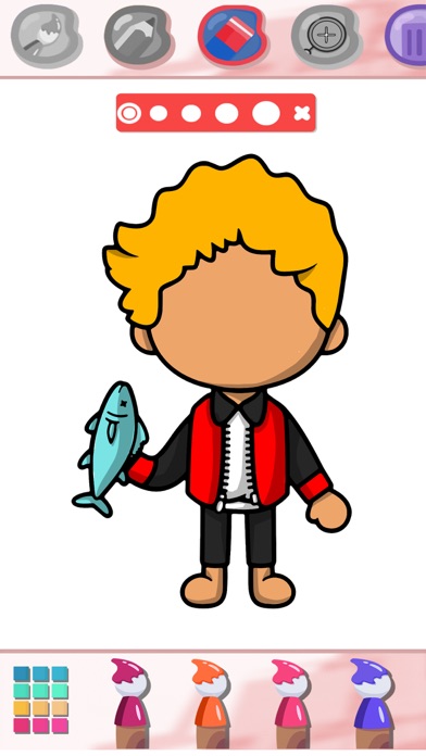 Toca Life: Coloring Book Screenshot
