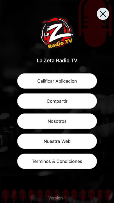 La Zeta Radio Tv Screenshot