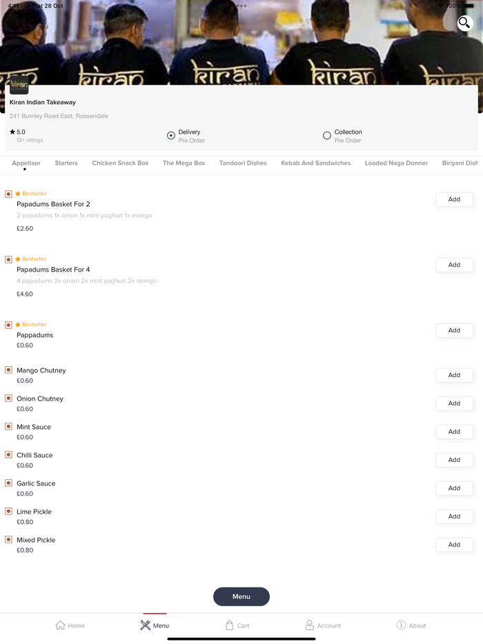 Kiran Indian Takeaway