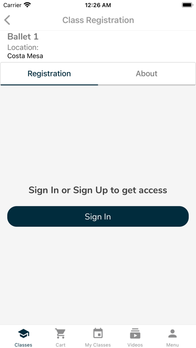Dance Studio Manager Screenshot