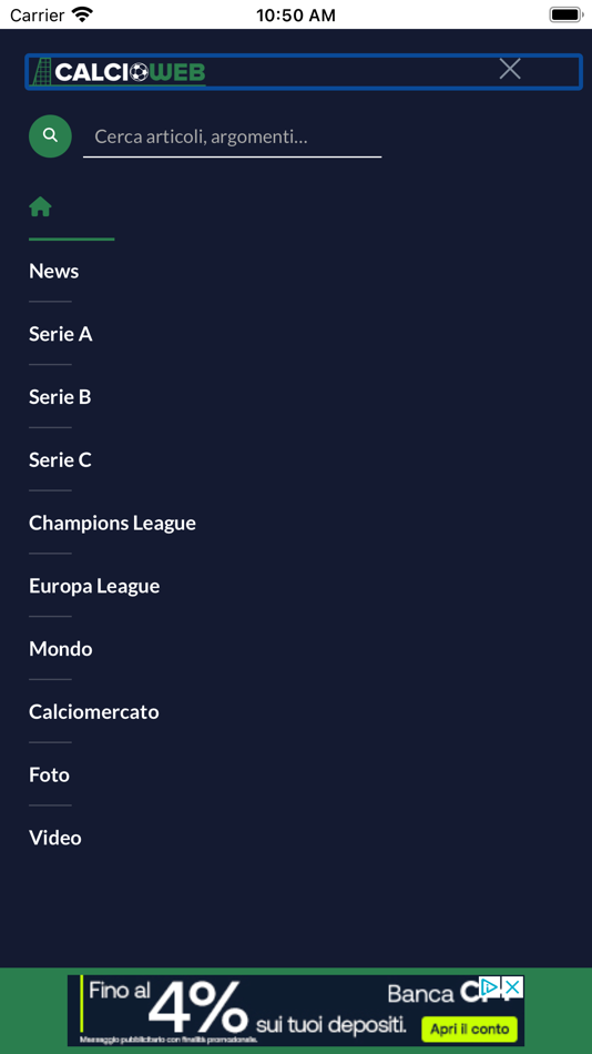 #2. CalcioWeb (iOS) 由: Infoitalia Servizi Srl