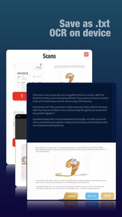 Screenshot #2 pour PDF Scanner OCR Light