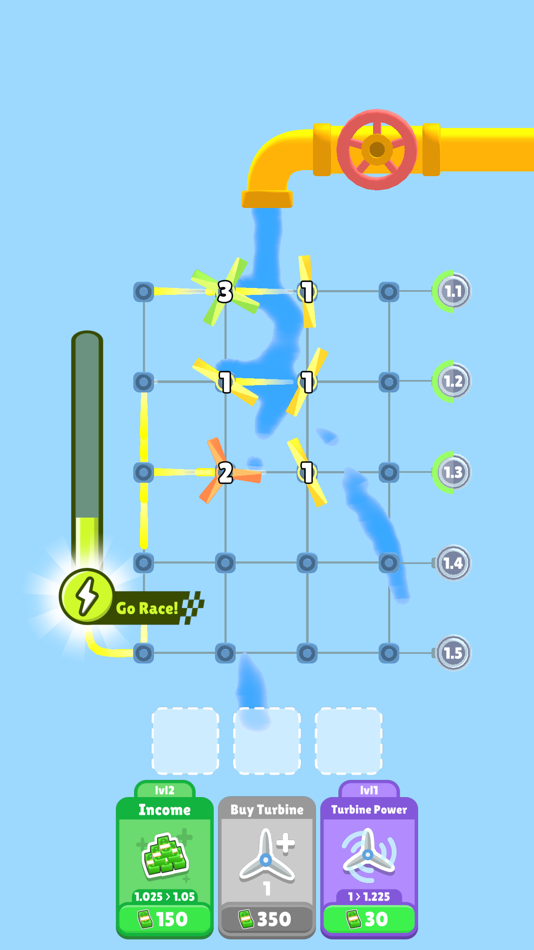 #4. Water Turbine Merge (iOS) 由: Ferhat Bicici