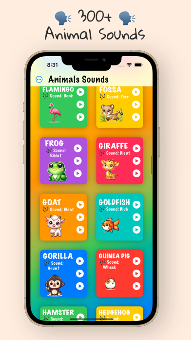 Discover Animal Sounds Screenshot