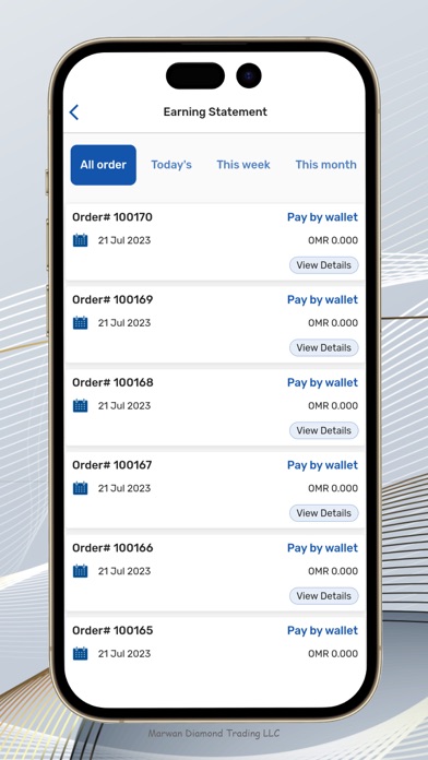 O Distributor Delivery Screenshot