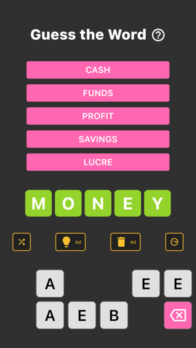 Word Match Puzzles Daily Words Screenshot