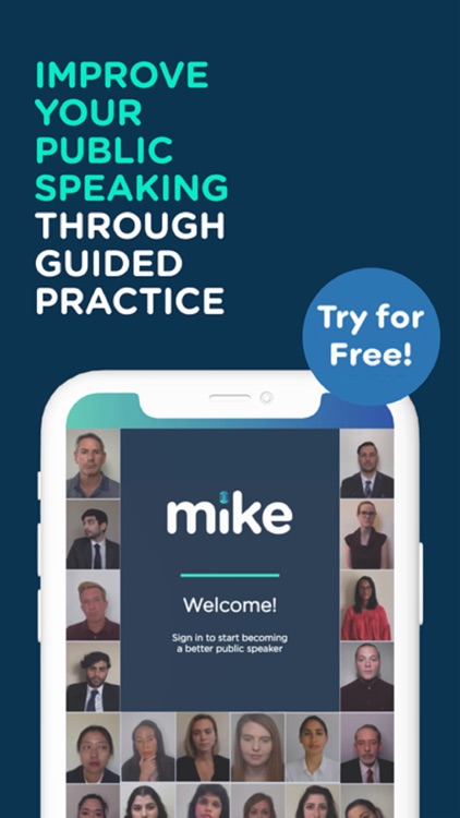 Mike: practice public speaking