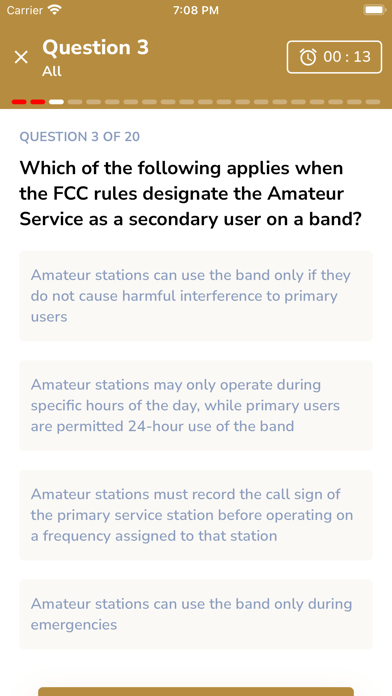 ECE Exam Reviewer Screenshot