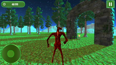 Scary Head Jungle Hunt Games Screenshot