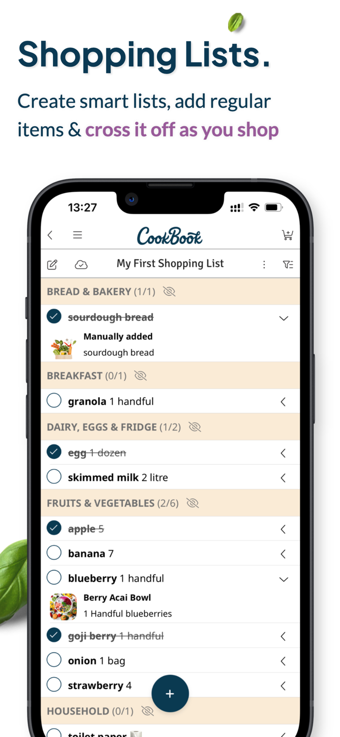 CookBook - Recipe Manager App