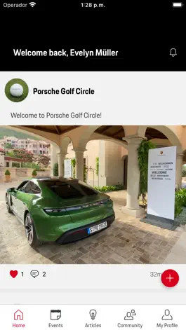 Game screenshot Porsche Golf Circle App apk