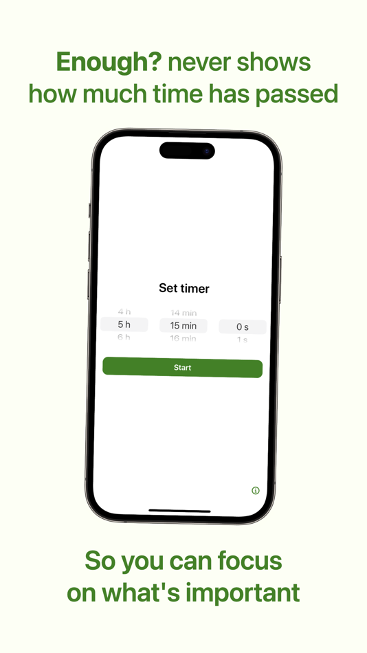 #3. Enough? (iOS) Podle: Timo Lahtinen